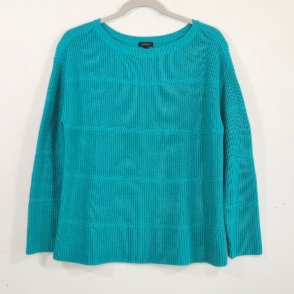 Talbots Women's Blue Sweater. Size Medium. Teal Color. - Picture 1 of 8